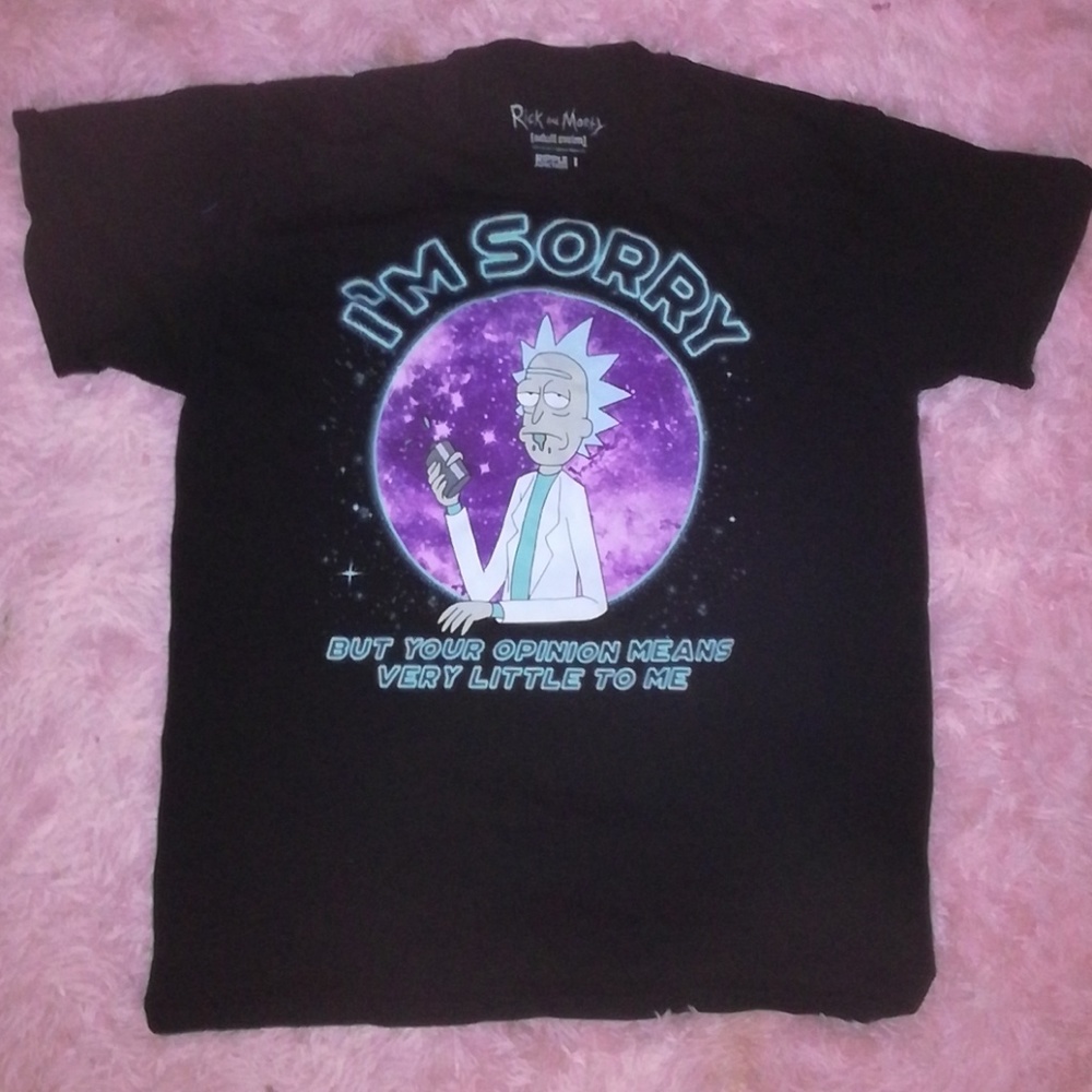 NWOT Rick and Morty Tee Shirt Size Large
